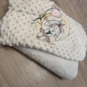 Babatakaró  - nyuszi lufikkal(kedvezményes) ekrü